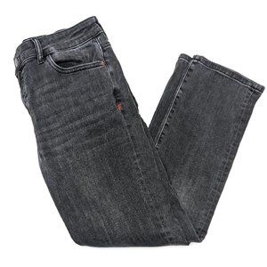 Warp + Weft Amsterdam Slim Faded Punk Grunge Black Denim Jeans Men's Size 30X30